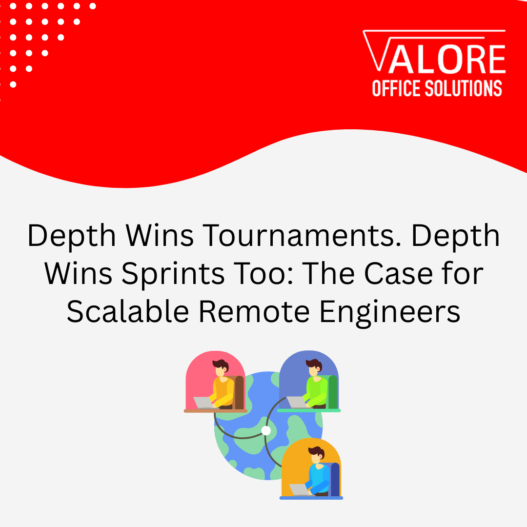Depth Wins Tournaments. Depth Wins Sprints Too: The Case for Scalable Remote Engineers